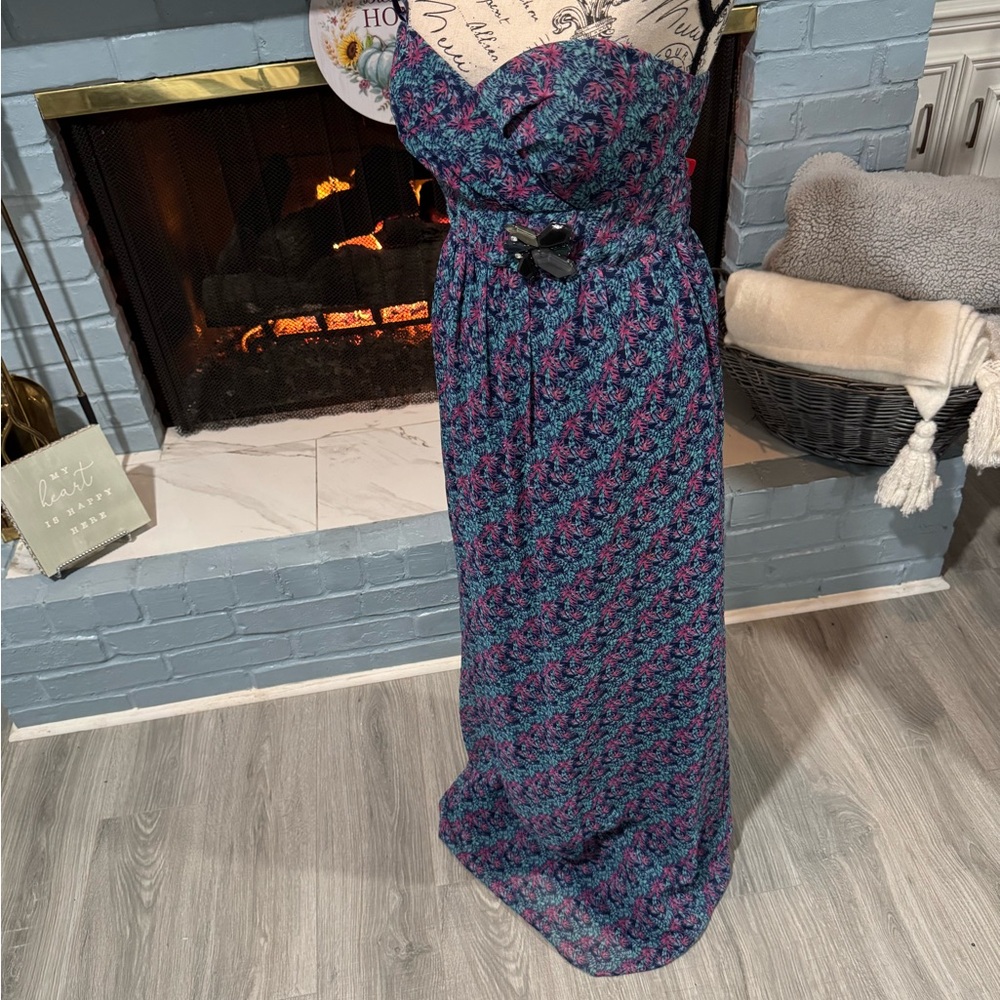 Strapless dress by BCBG